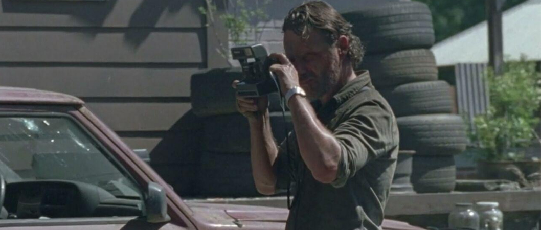 Andrew Lincoln como Rick em The Walking Dead
