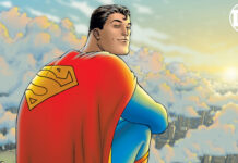 Arte de Superman: Legacy. | Imagem: Divulgação / DC Comics.