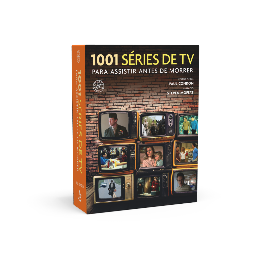 Capa de "1001 Séries de TV Para Assistir Antes de Morrer" da Editora Sextante