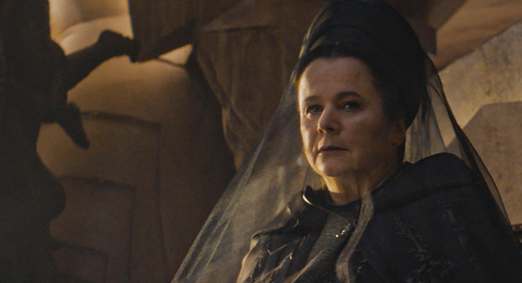 Emily Watson interpreta Valya Harkonnen em Duna: A Profecia