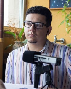 foto do jornalista Matheus Machado